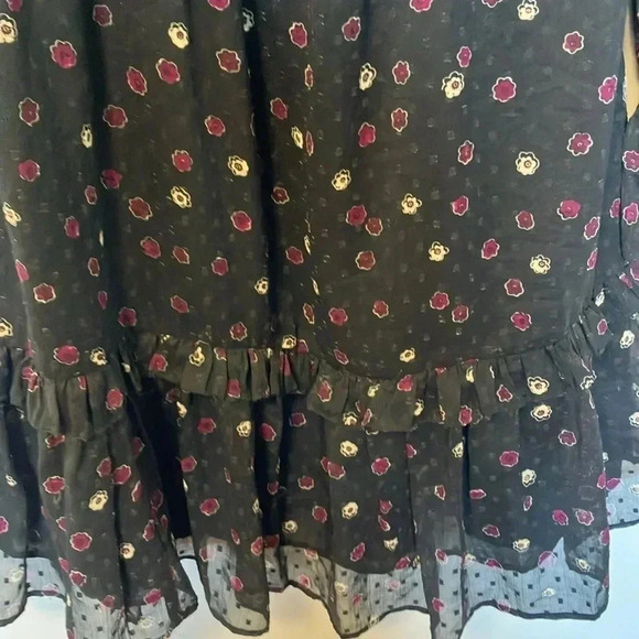 & Other Stories Paris Atelier black  floral dress - Picture 4 of 7